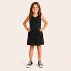 Jurk met Polkadot print