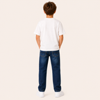 Jongens klassieke denim jeans | 2 kleuren