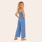 Jumpsuit met Bloemenprint en Spaghettibandjes