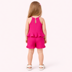 Meisjes zomer set 2-delig – ruffle top & short