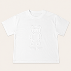 Kinderen T-shirt met Teddy Bear Reliëfprint | 3 kleuren