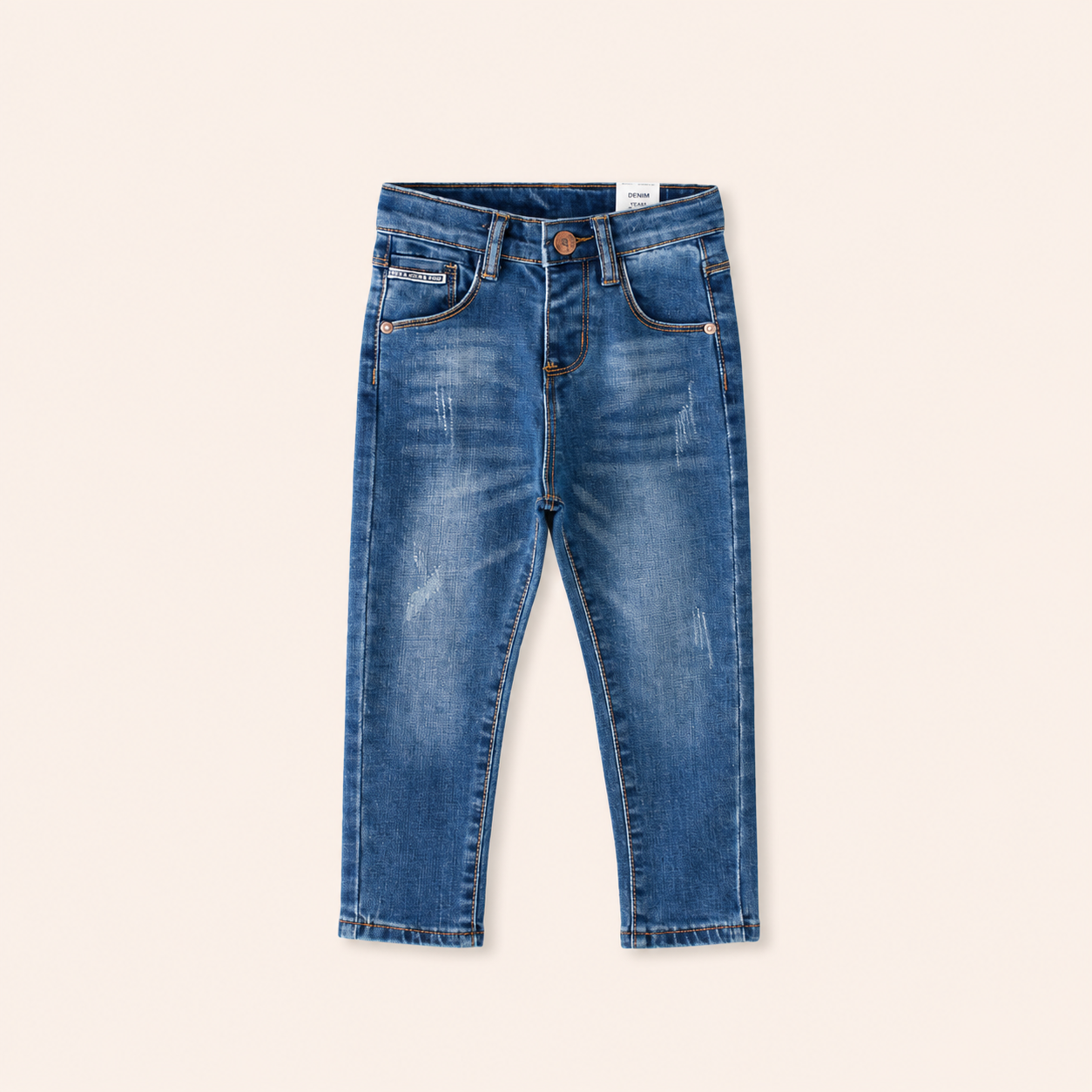 Jongens klassieke denim jeans | 2 kleuren