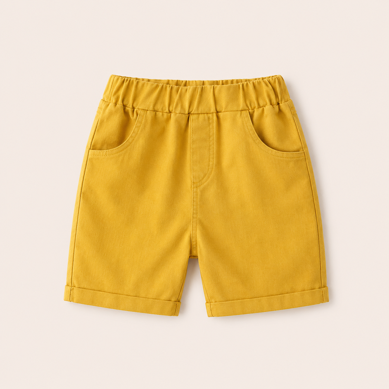 Stoere Effen Jongensshort met Zijzakken - Verkrijgbaar in Meerdere Kleuren