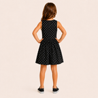 Jurk met Polkadot print