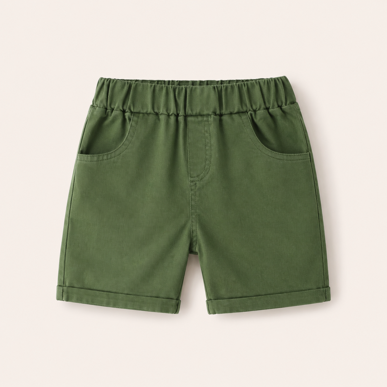 Stoere Effen Jongensshort met Zijzakken - Verkrijgbaar in Meerdere Kleuren