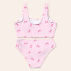 2-Delige Meisjes Bikini Set met Strikjesprint