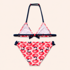 Meisjes Bikini Set Digitaal Geprinte Kleine Appel | Roze