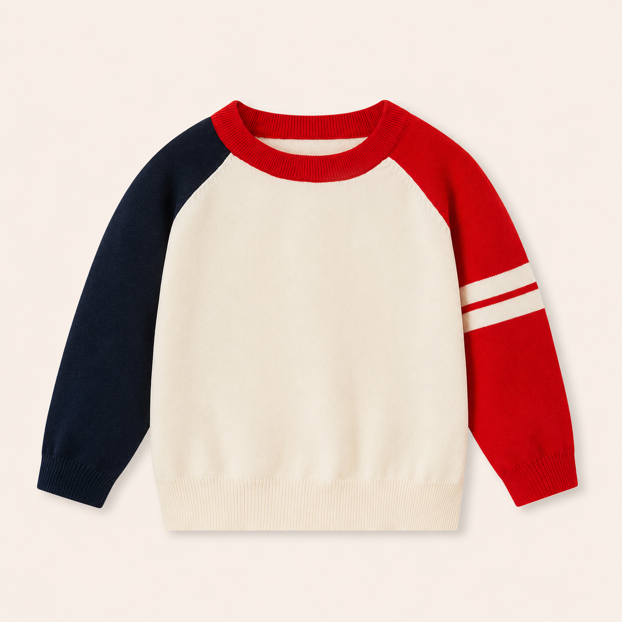 Katoenen Raglan Trui Jongens