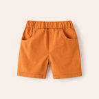 Stoere Effen Jongensshort met Zijzakken - Verkrijgbaar in Meerdere Kleuren