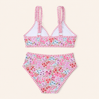 2-Delige Meisjes Bikini Set met Bloemenprint
