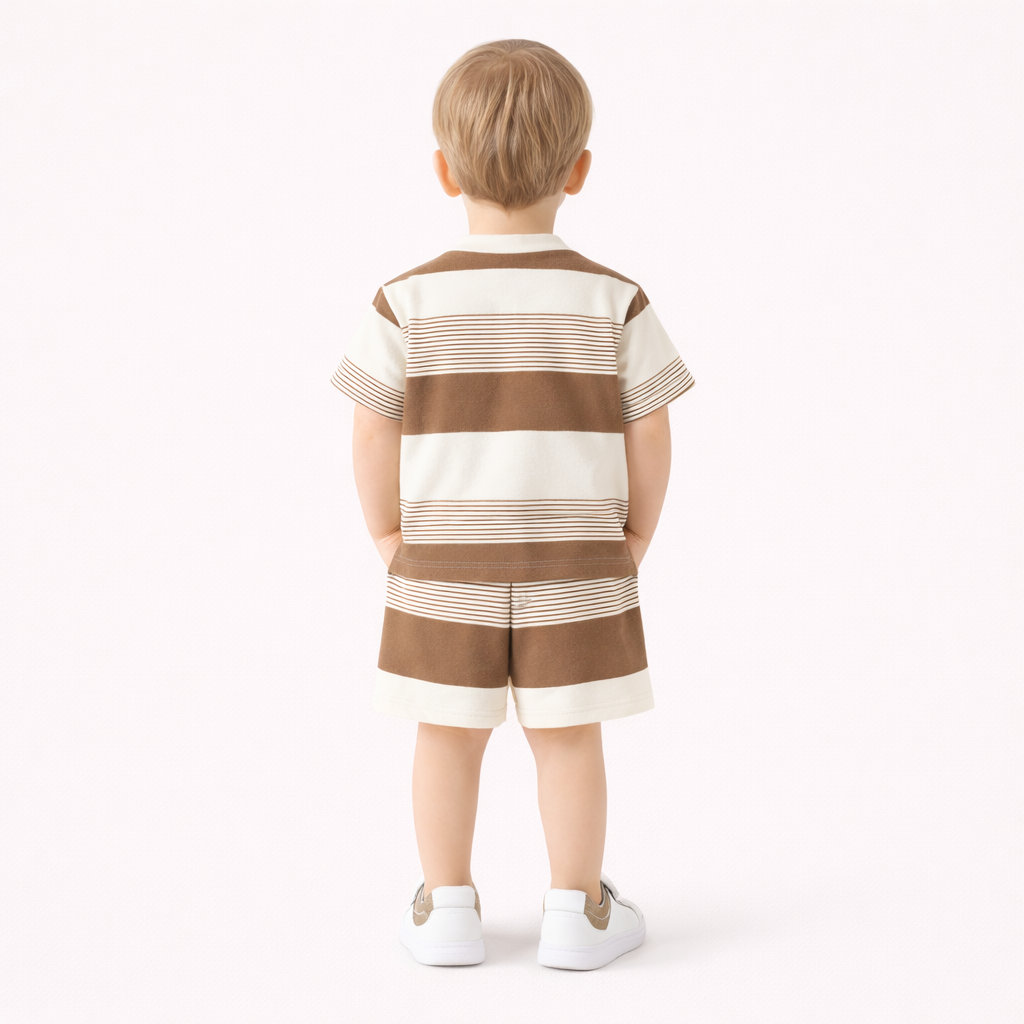 Zacht & Luchtig - Comfortabele 2-Delige Zomerset voor Baby’s en Peuters
