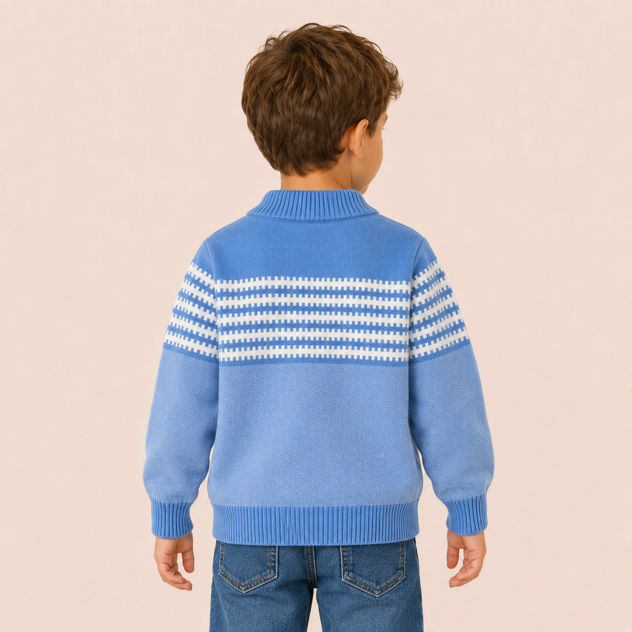 Jongens Ritsvest met Kraag