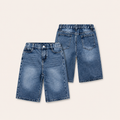 Stoere Denim Bermuda Short voor Meisjes