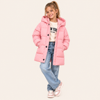 Gewatteerde Jas met Capuchon | 6 kleuren