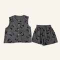 Meisjes 2-delige Katoenen Zomerset met Leuke Prints | 5 prints