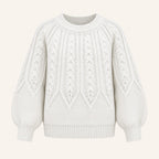 Meisjes Basic Trui met Ronde Hals | 3 kleuren