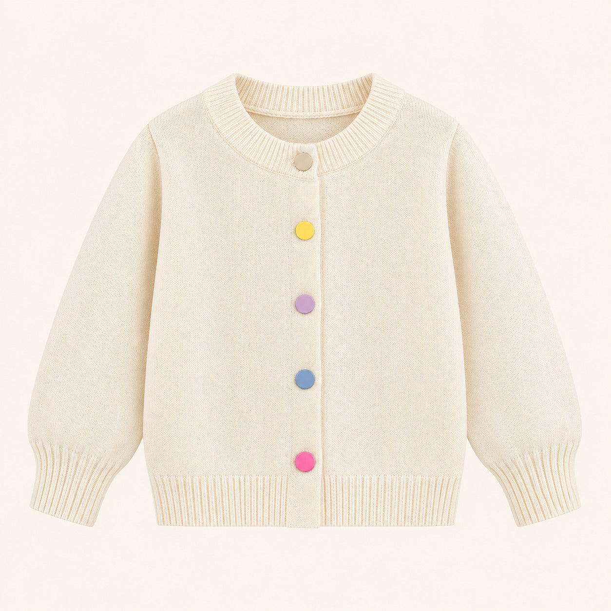 Meisjes Vest met Contrastdetail | 3 kleuren