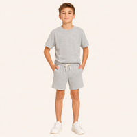 Jongens 2-delige sportieve luchtige zomerset |13 kleuren