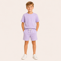 Jongens 2-delige sportieve stoere zomerset |13 kleuren