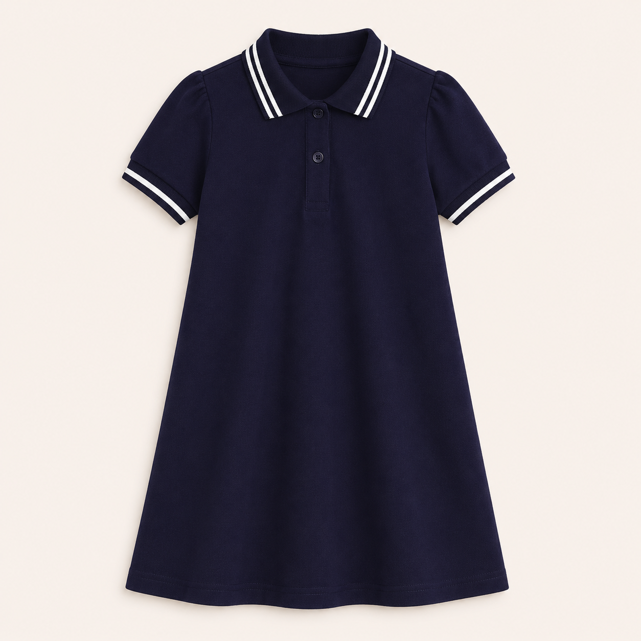 Polo Jurk met Korte Mouwen