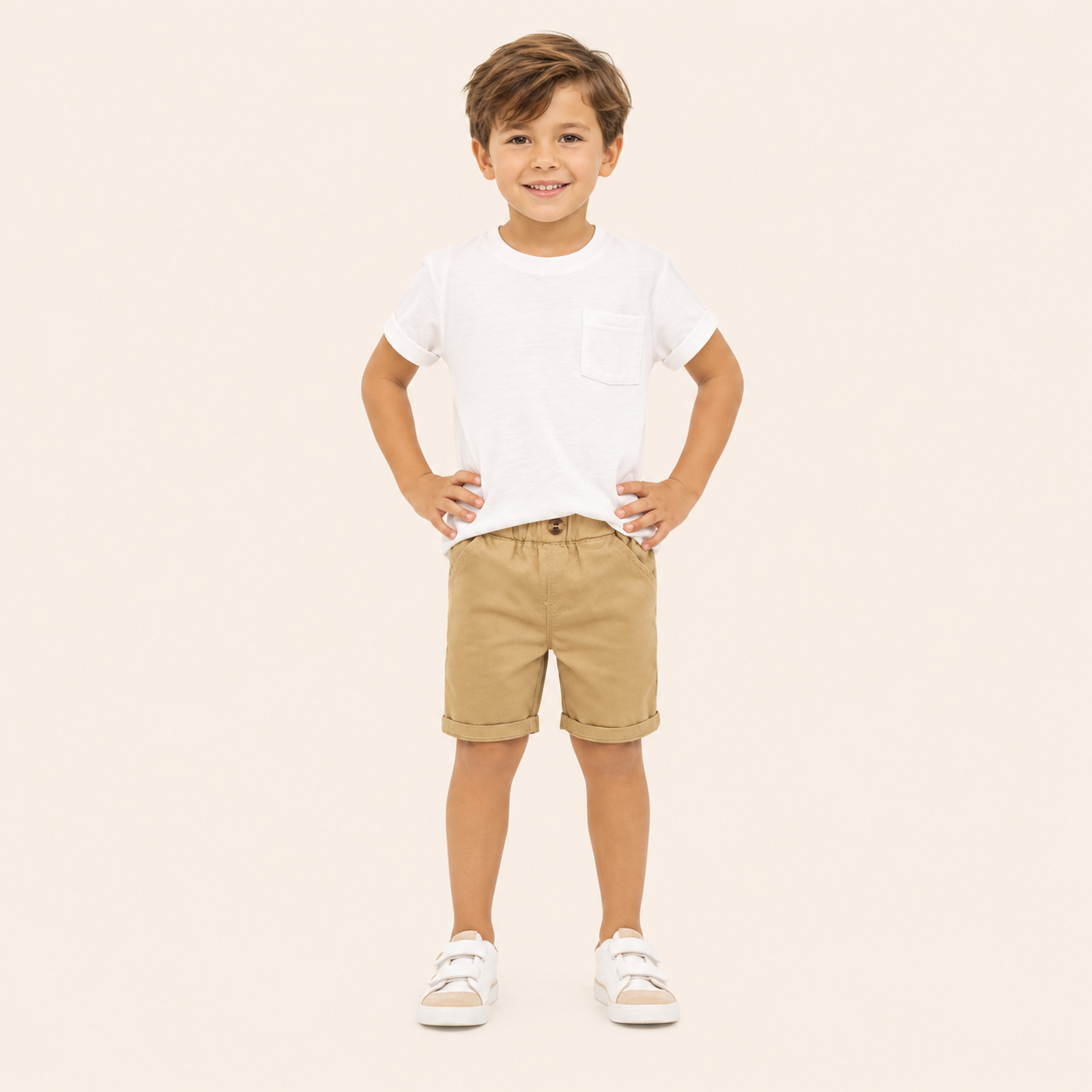Jongens Short met Elastische Taille | 4 kleuren