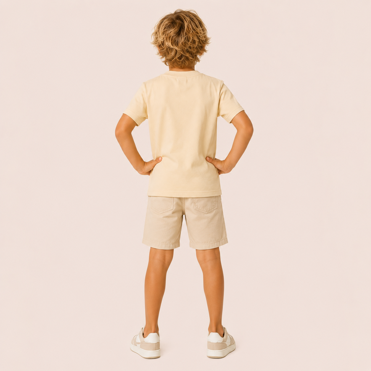 Basic Katoenen T-shirt met Korte Mouwen