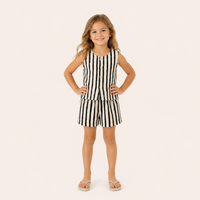 Meisjes 2-delige Katoenen Zomerset met Leuke Prints | 5 prints