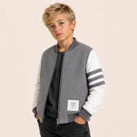 Jongens Trendy Herfst- en Winterjas met Rits | 2 kleuren