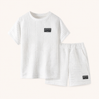 2-Delige Jongensset met luxe Textuur | 2 kleuren