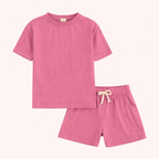 Sportief Zomercomfort – 2-Delige Jongensset met T-Shirt en Shorts