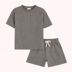 Sportief Zomercomfort – 2-Delige Jongensset met T-Shirt en Shorts