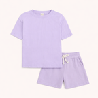Sportief Zomercomfort – 2-Delige Jongensset met T-Shirt en Shorts