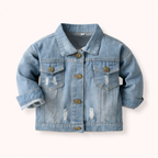 Jongens Retro Spijkerjas met Stoere Details
