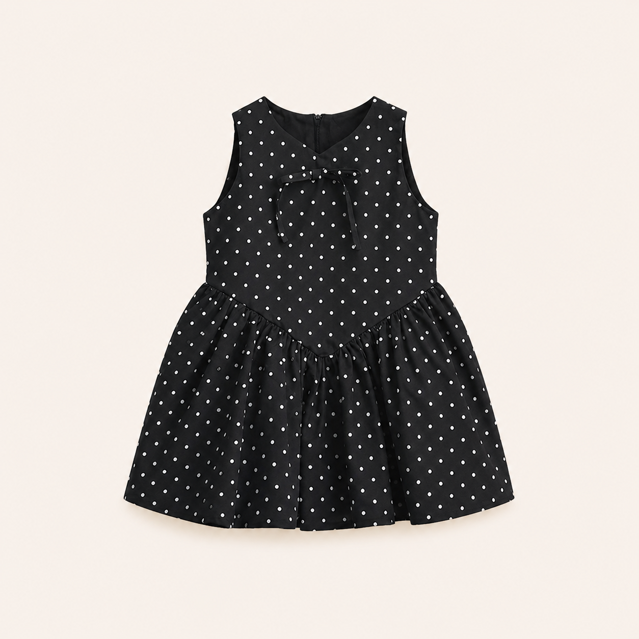 Jurk met Polkadot print