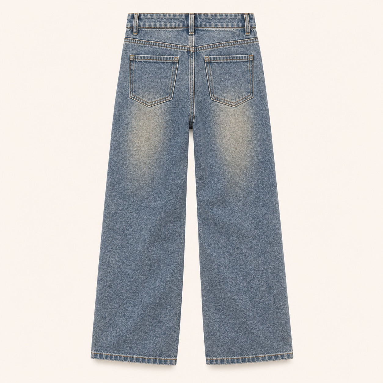 Jongens Gescheurde Jeans met Rechte Pasvorm