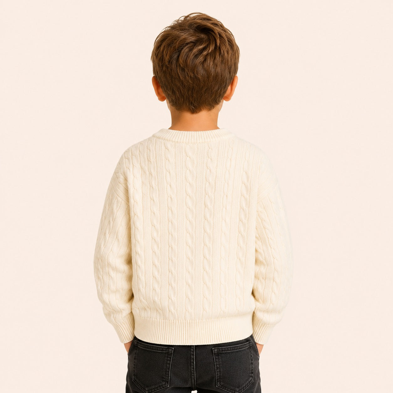 Jongens Kabelgebreide Trui | 5 kleuren