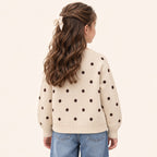 Meisjes Stippenvest met Knopen | 2 kleuren