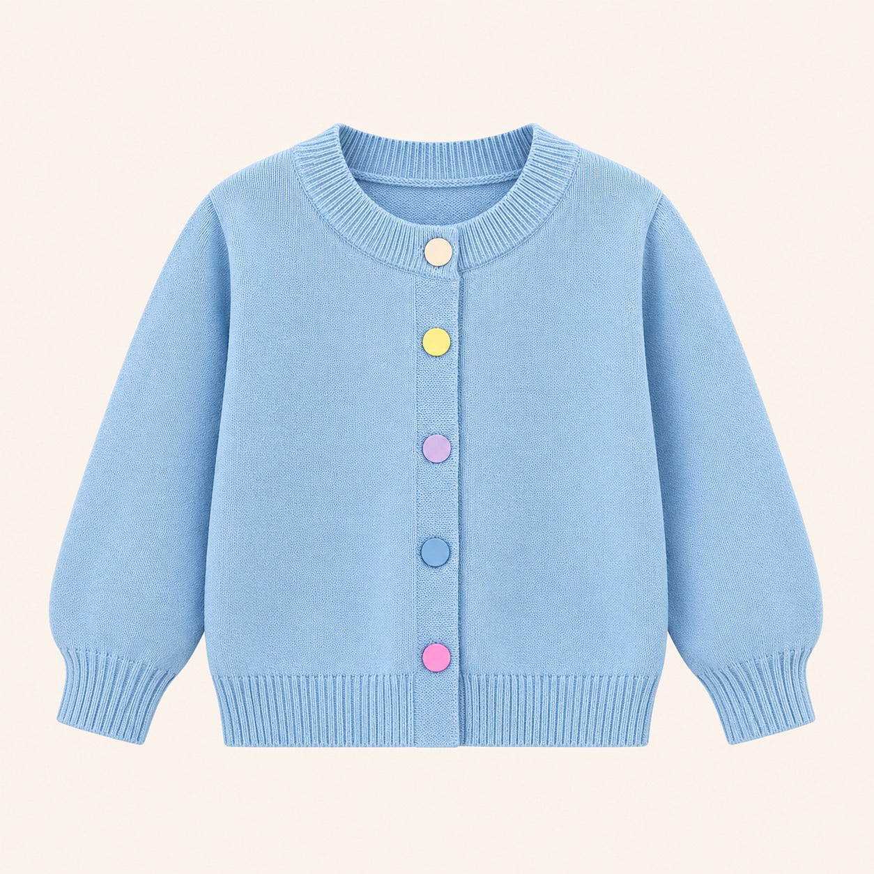 Meisjes Vest met Contrastdetail | 3 kleuren