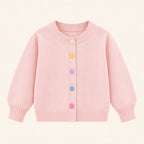 Meisjes Vest met Contrastdetail | 3 kleuren