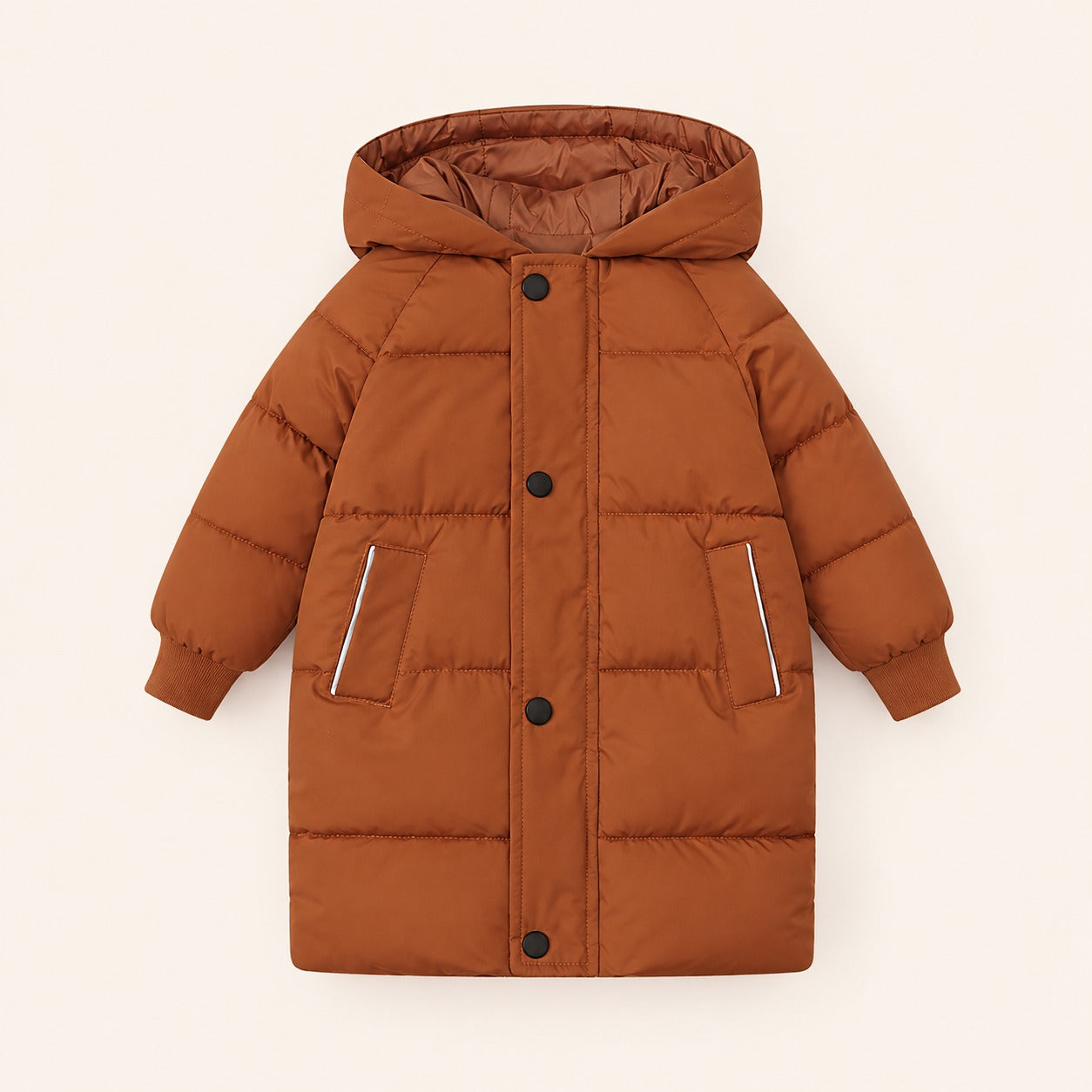 Gewatteerde Jas met Capuchon | 6 kleuren