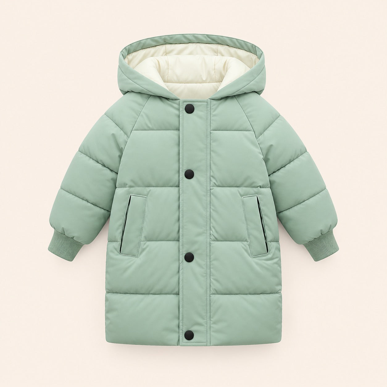 Gewatteerde Jas met Capuchon | 6 kleuren