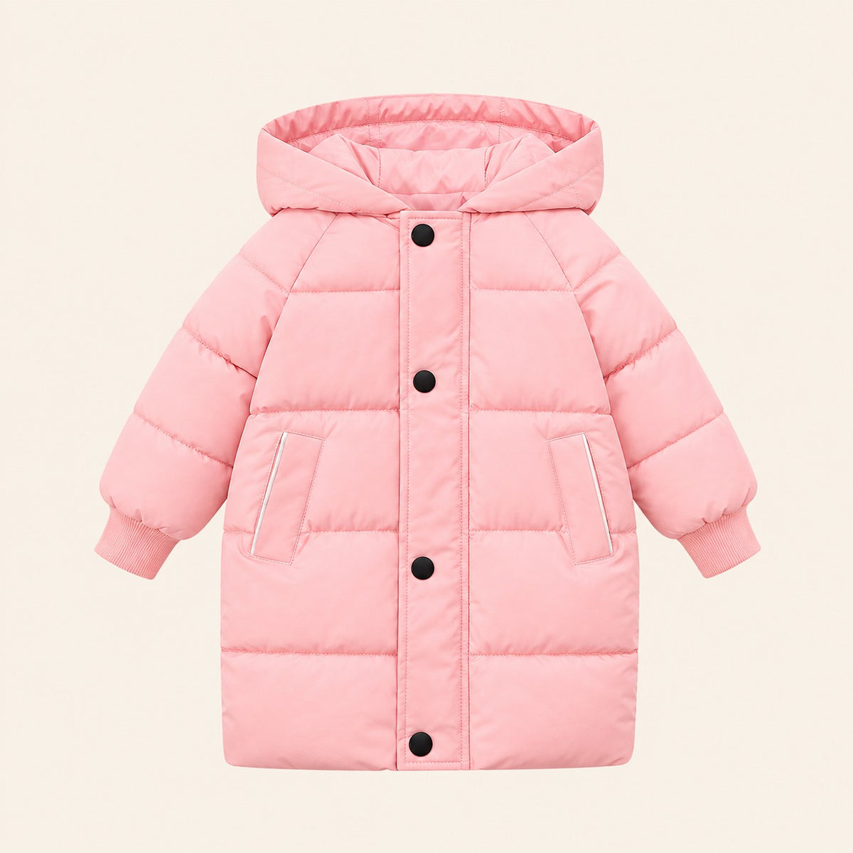 Gewatteerde Jas met Capuchon | 6 kleuren