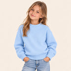 Meisjes Gebreide Trui met Ronde Hals | 5 kleuren