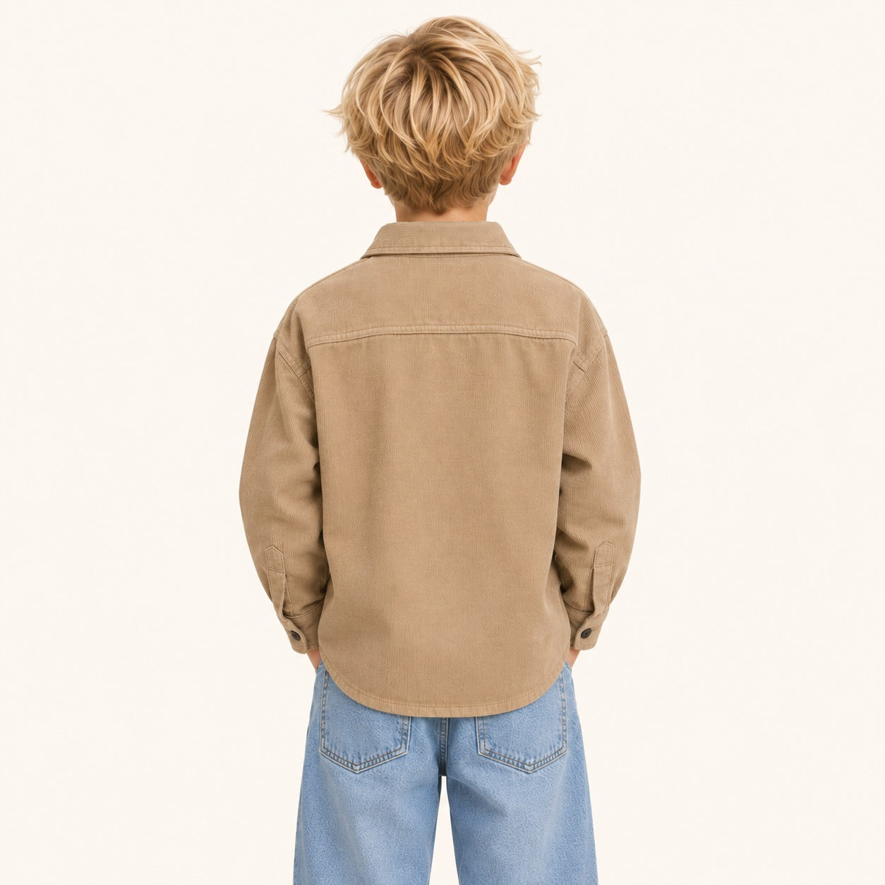 Jongens Katoenen Overshirt met Borstzakken | 2 kleuren