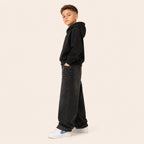 Jongens Straight-Leg Jeans Zwart