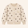 Meisjes Stippenvest met Knopen | 2 kleuren