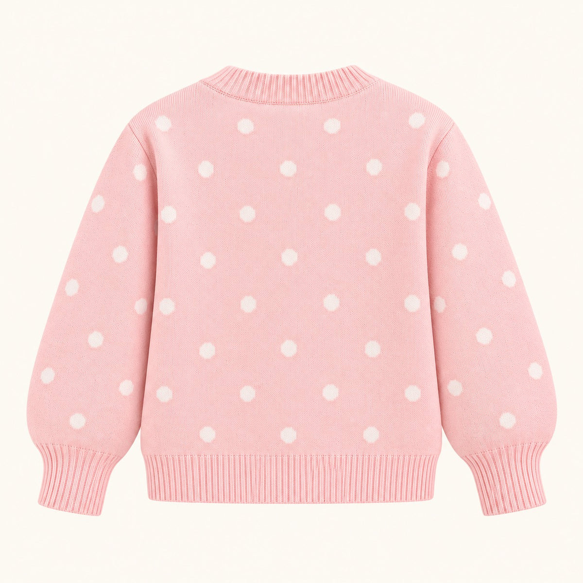 Meisjes Stippenvest met Knopen | 2 kleuren