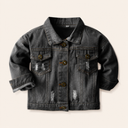 Jongens Retro Spijkerjas met Stoere Details