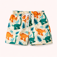 Jongens zwembroek met dino print