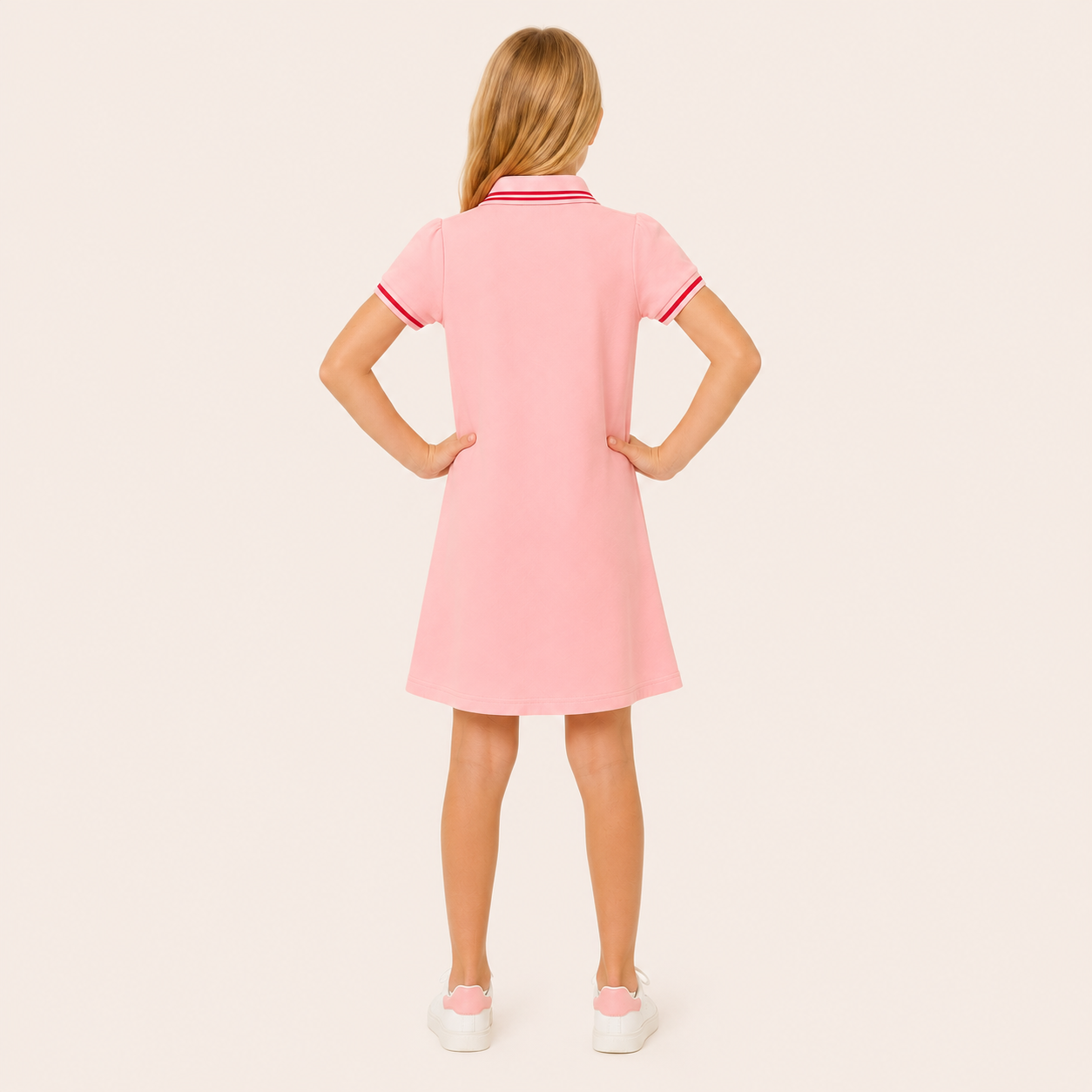 Polo Jurk met Korte Mouwen